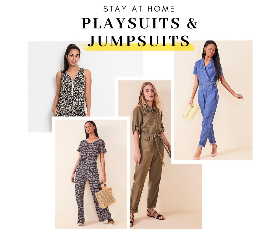 Stay at home with our range of Playsuits &amp; Jumpsuits

Shop Now: bit.ly/2vJ7ykL

#StayAtHome
