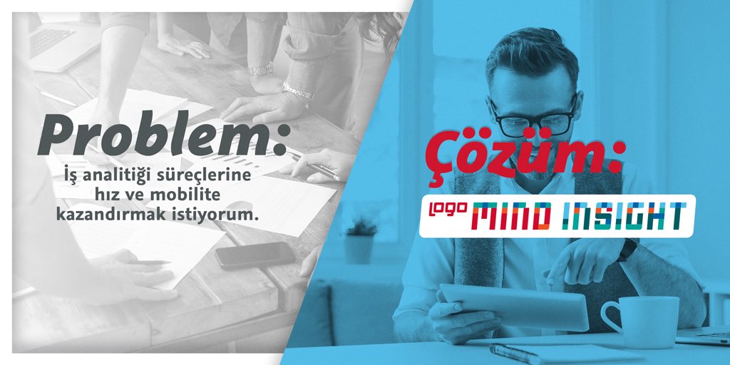logoyazilim's tweet photo. Aradığınız hız ve mobiliteyse çözümünüz Logo Mind Insight! 📱💻
İster web'den ister cepten kullanın, analiz ve raporlarınıza ara vermeden işletmenize değer katacak anlamlı bilgilere anında ulaşın!
#LogoMindInsight ile tanışmak için:
👉🏻 https://t.co/2fIvqMVPCq https://t.co/eQTBGxMGYU