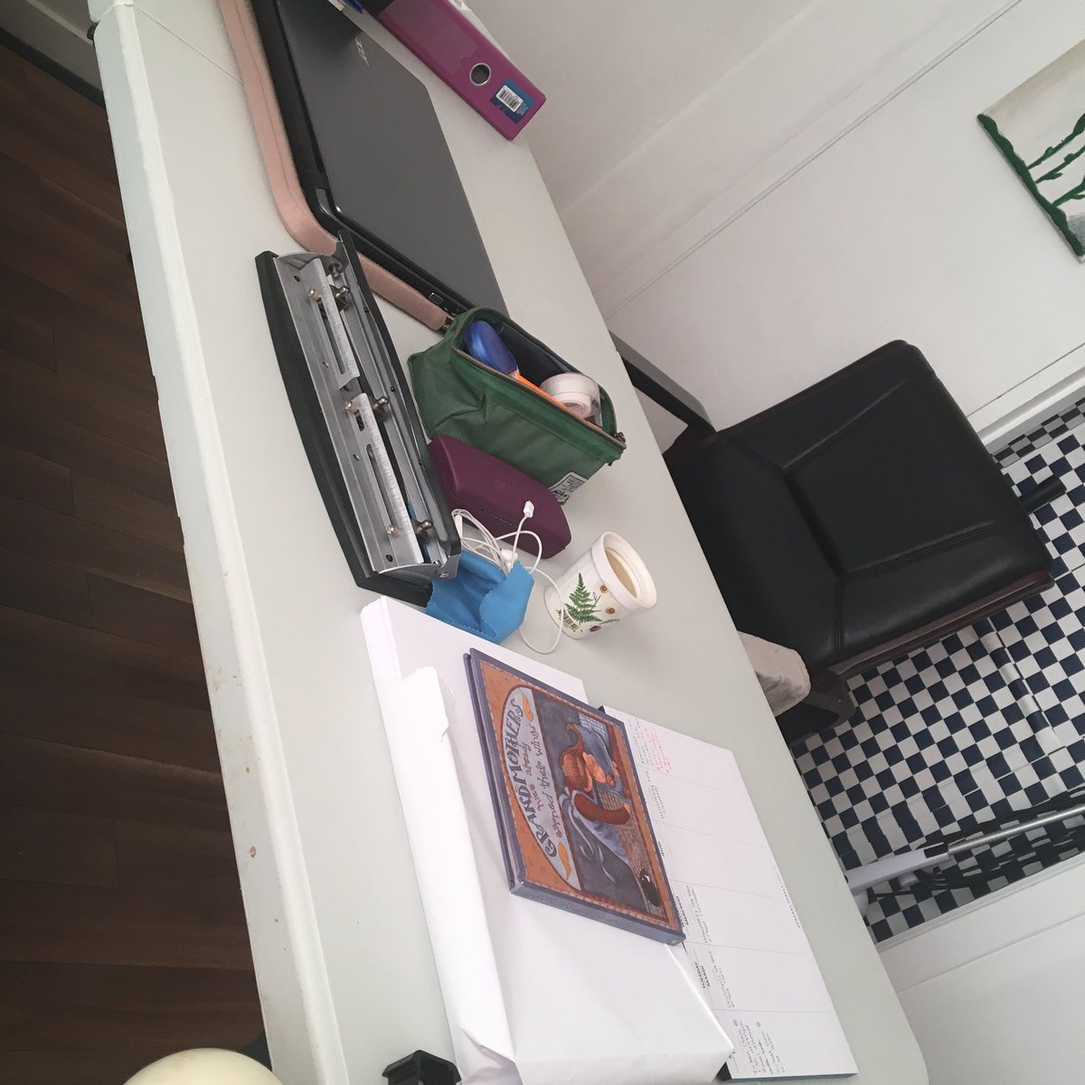 My dedicated office space has been donated to my daughter as she starts week 2 of online studies <a href="/myNBCC/">New Brunswick Community College</a> #wegotthis #strongertogether #futureessentialservice