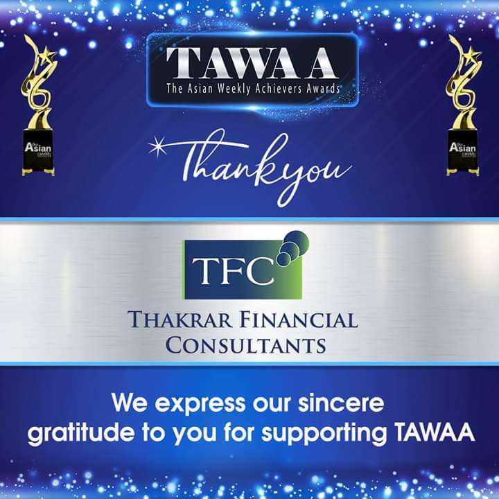 TAWAAwards's tweet photo. Thank you Thakrar Financial Consultants! https://t.co/9lvQNBzRCq