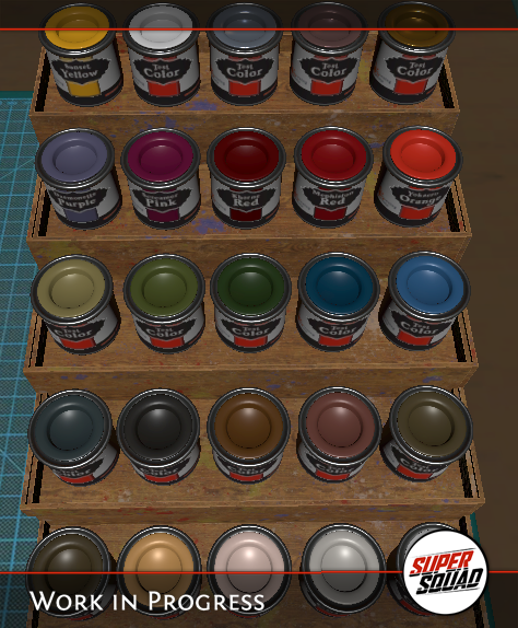 Miniatures are important and we do not underestimate the painting process. That's why we added as many colors as possible!!!!

#pathfinder #gamedev #3dmodel #3d #indiedev #dnd #gamenight  #fantasy  #roleplay #supersquad  #d20