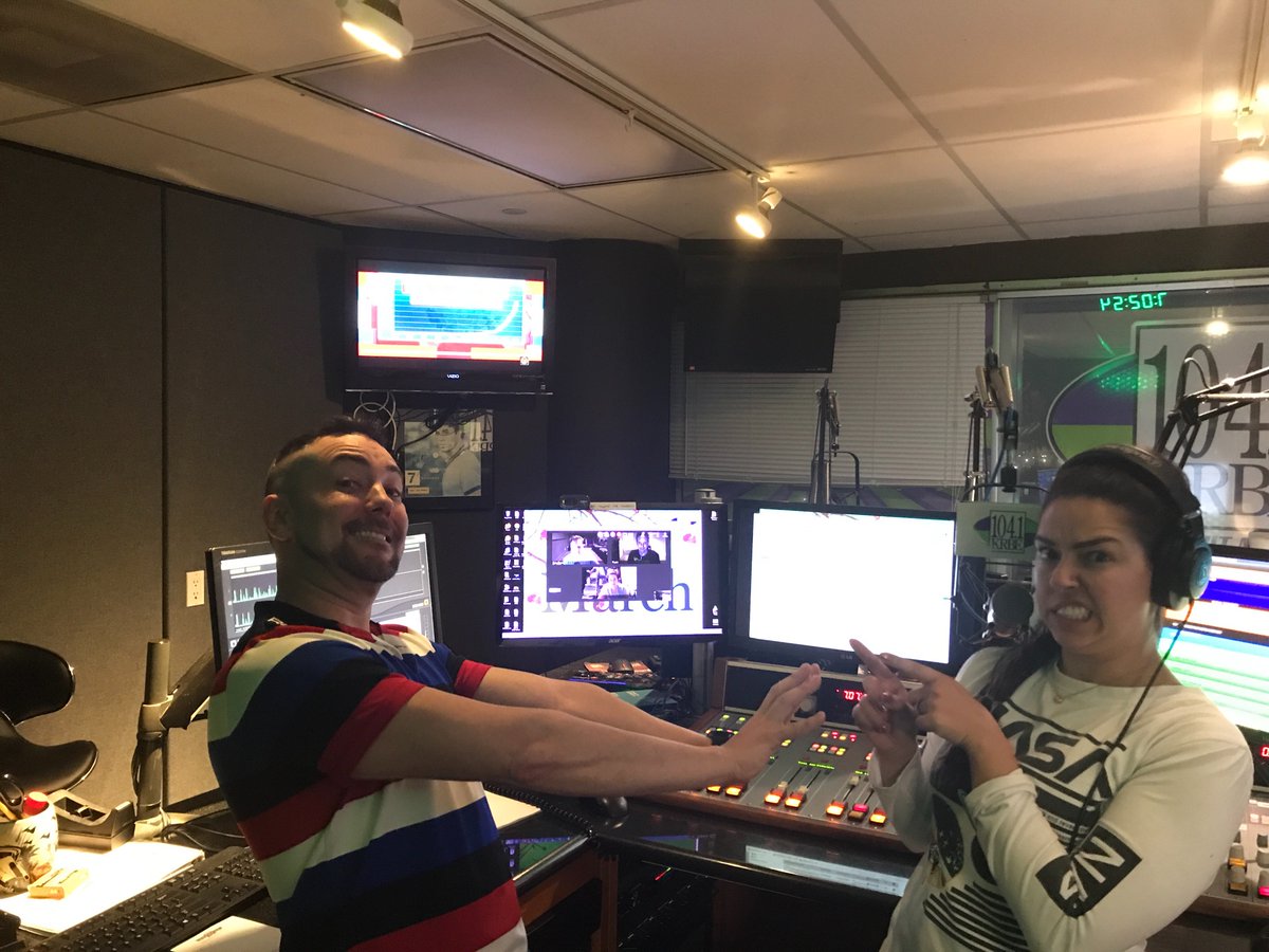 The #RoulaAndRyanShow is live from home today... I’m in studio w/ @Slamgiven, and we are ALL live!