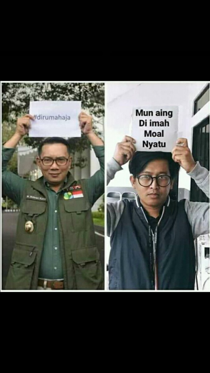 JakaMaudi's tweet photo. #PutusRantaiCovid19 kumaha ie kang @ridwankamil https://t.co/RxhqP8M8Y5