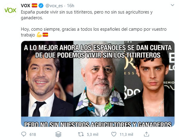 CineCon_N's tweet photo. Pues parece que no, que España no puede vivir sin lo que hacen los nuestros. https://t.co/fuCOL0yVE6