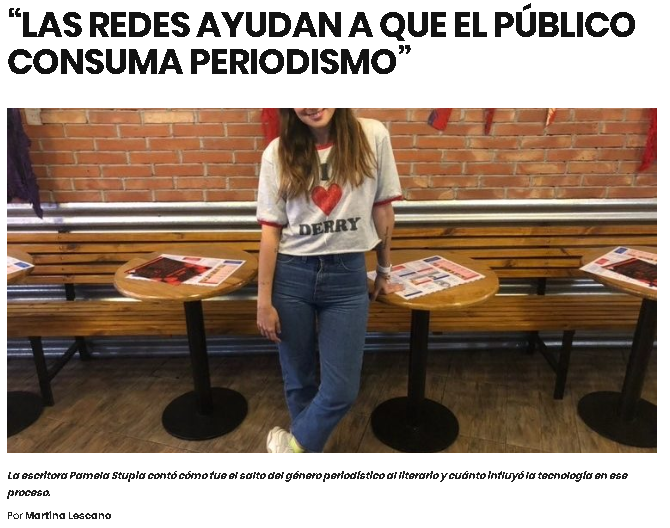 EscuelaETER's tweet photo. #EterDigital | “LAS REDES AYUDAN A QUE EL PÚBLICO CONSUMA PERIODISMO”
👉 https://t.co/LDjzCWX6l3
Por Martina Lescano https://t.co/yRYnvtDHF6