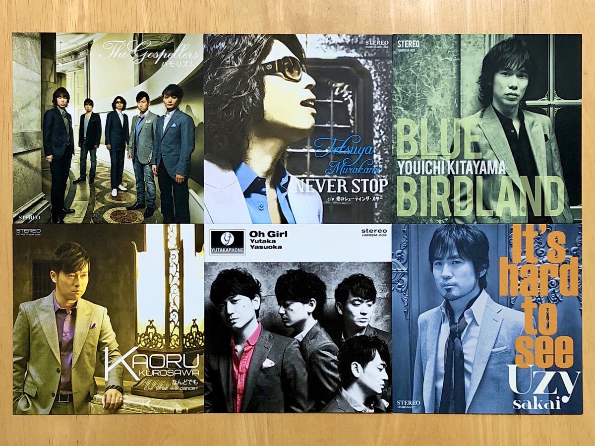 せんしゅ Twitterren 手持ちのアルバムを久しぶりに開けてみようキャンペーン開催中 初回盤 ハモリズム の中に入っていたこれはアナザージャケット 6枚ぴったり並べてみた ソロジャケットの裏には本人のコメント入り せんしゅ Twitterren 手持ちのアルバムを久しぶりに開けてみようキャンペーン開催中 初回盤 ハモリズム の中に入っていたこれはアナザージャケット 6枚ぴったり並べてみた ソロジャケットの裏には本人のコメント入り