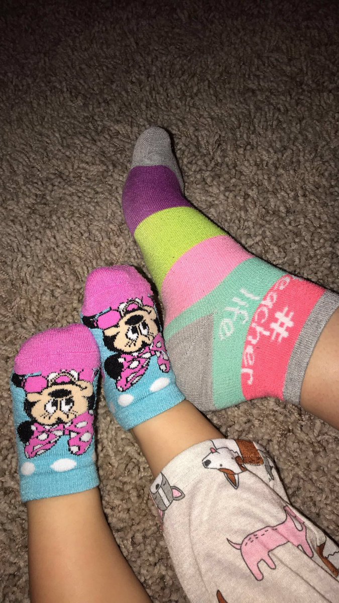 mrs_bowker227's tweet photo. Crazy sock day over here with Laney! 
#teacherlife
#RESSProud
@RinggoldSouth https://t.co/bL8Fhpf4IT