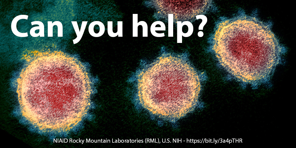 Pls RT:   

A joint NHS/academic taskforce is looking to establish how the Scottish academic community can support NHS labs during the COVID-19 pandemic.  

Can you help?  Add your details here:  edinburgh.onlinesurveys.ac.uk/covid-19-testi… 

 <a href="/EdinUniUsher/">Usher Institute</a> @EdinUni_MeetCIR <a href="/EdinUniCVS/">EdinUniCVS</a> <a href="/PhysAstroEd/">Physics Astro @ Edin</a>