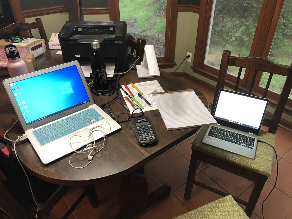 sewhitwill's tweet photo. My work space. #MaryPersonsHigh #BeACHAMP #MPHSVirtualSpiritWeek #MPCHAMP #CHAMP https://t.co/AFCCTxZqdr