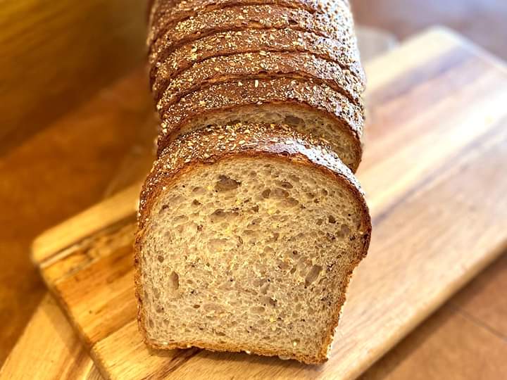 WildflowerCEO's tweet photo. Need Bread? Wildflower Bread Company has fresh-baked Nine Grain and Sourdough sandwich loaves! You can prepay for your bread with our Wildflower App and pick it up in store or get it delivered right to your door by our delivery partners Postmates and Door Dash. https://t.co/WiQ6FjTJU8