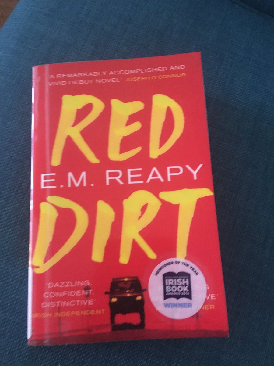 Book 19: Red Dirt by EM Reapy. Loved, loved, loved. The dark side of young Irish ex pats in Oz. The loneliness, mistakes & the desperation of being poor, alone & vulnerable. It’s dark but glimmers of hope & goodness throughout. Excellent. Fave book this year  #BookReview