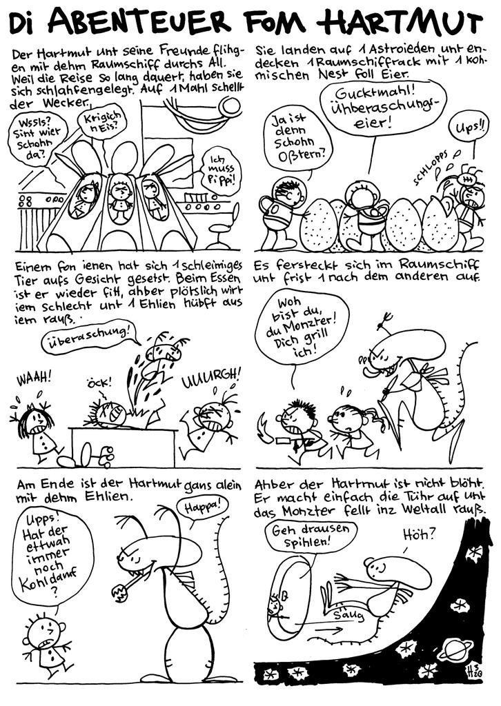 Gringo Comics Der Hartmut Gegen Das Alien Bleibtzuhause Mehr Vom Hartmut Hier T Co Cje90gylrx