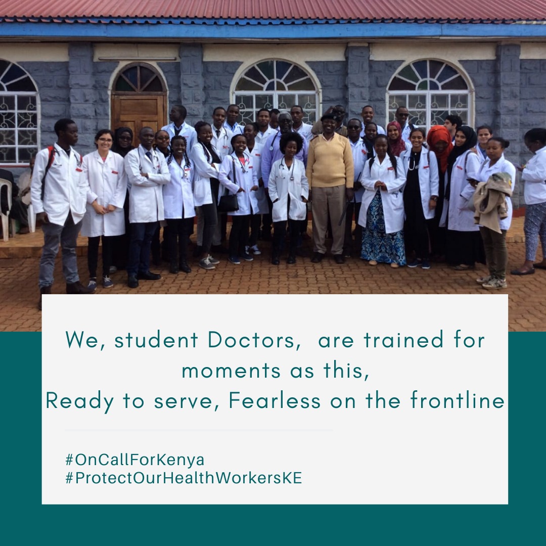 NewLamplighter's tweet photo. Ready to rise to the occasion!!! #OnCallforKenya, #ProtectOurHealthWorkersKE https://t.co/WAb6ROqXju