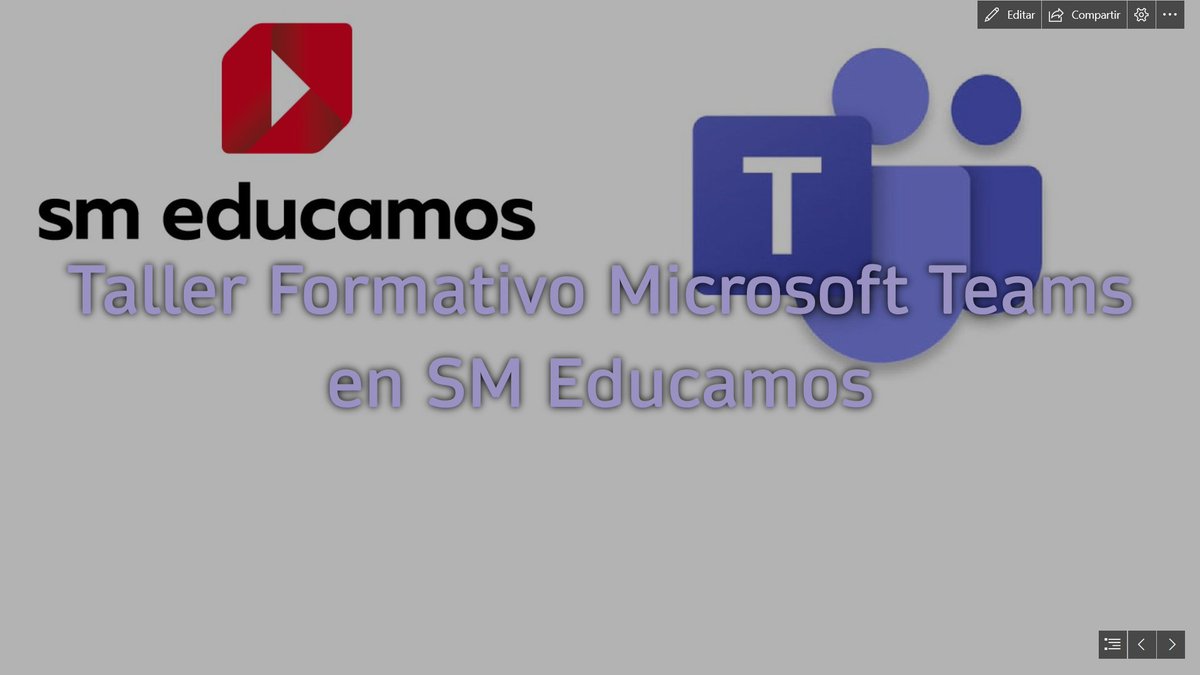 SantiEducamos's tweet photo. Si no pudiste asistir a las webinar del pasado viernes 20 o el de hoy a las 13:00 hrs, te adjuntamos el enlace de inscripción  al Taller de Microsoft Teams dentro del Ecosistema @SMEducamosES. 

https://t.co/qYJAy5HKSc https://t.co/17YrWBg6mX
