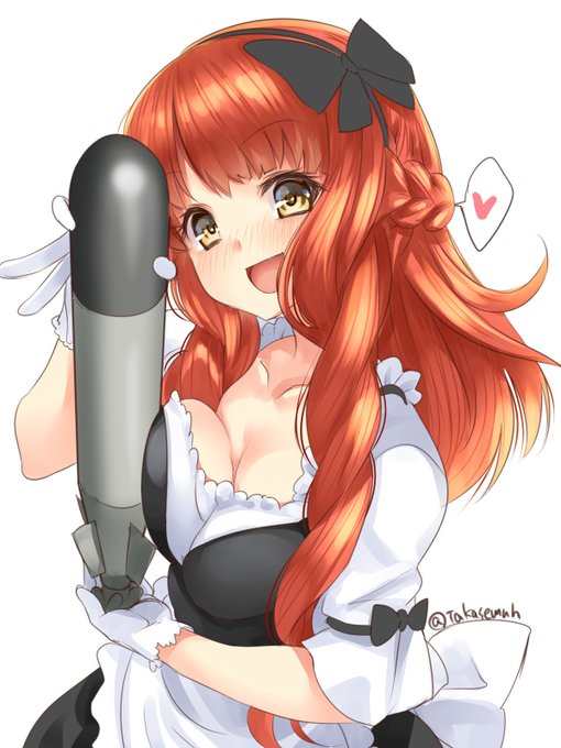 ぶっといアレを初めて手にするロイテルちゃん
#艦これ版深夜の真剣お絵描き60分一本勝負
#艦これ版真剣お絵描き60分一本勝負_20200323 

うっそ!これやっばーい❤ 