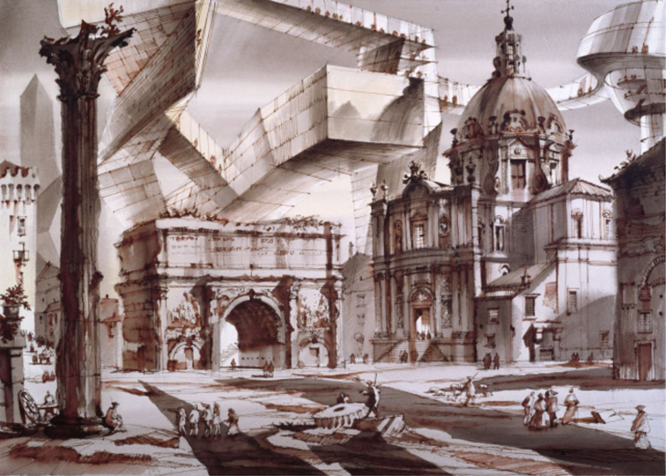 BMIAAGENDA's tweet photo. “A drawn city” Sergei Tchoban at la Galerie d’Architecture https://t.co/b8LbYBvO7s https://t.co/rfDWv7PrLr