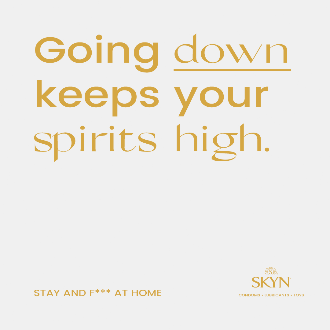SKYNCondoms's tweet photo. Stay in. Stay safe. Stay positive. #Staythefhome #Staythefuckhome https://t.co/mKXPEqIgZw