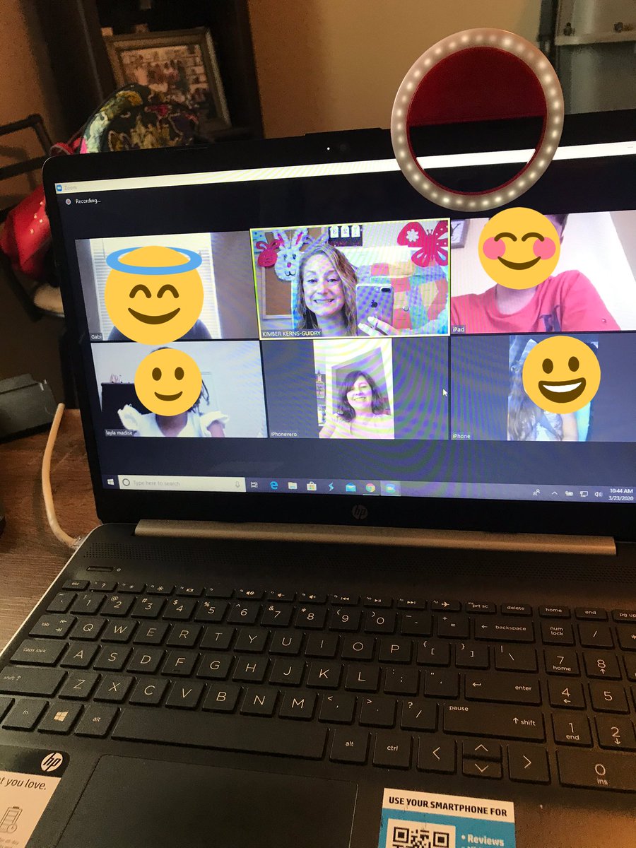 Great community circle this morning! Oh how I’ve missed these sweet faces!  #DistanceLearning #KaiserKidsAreTheBest