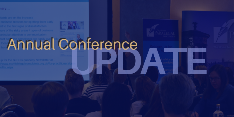 Scottish Paralegal Association tweet media