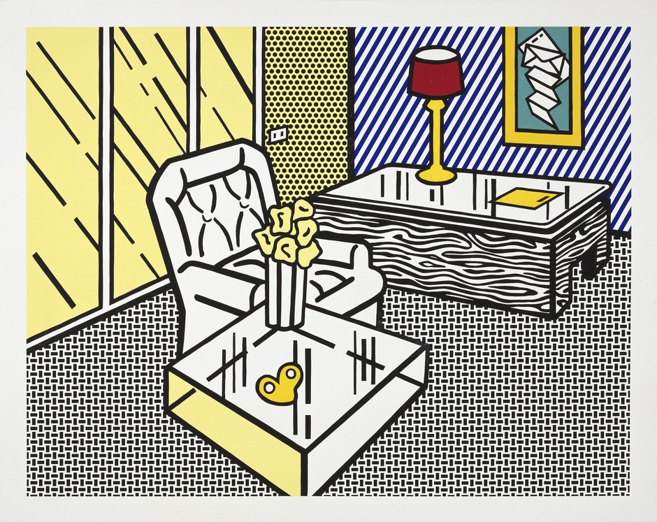 Wishing everyone good health and we hope to see you soon.

Roy Lichtenstein, The Den, 1991, 7 color woodcut/screenprint, edition of 60.
.
#saferathome #lichtenstein #geminigel