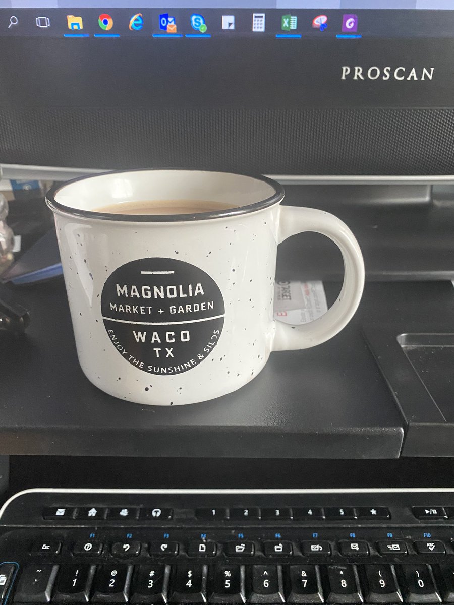 amaly075's tweet photo. Enjoying my coffee wishing I was back in Waco at @magnolia instead of WFH practicing social distancing! One day I’ll get to go back &amp; hopefully meet @chipgaines &amp; @joannagaines #NBL #goals #magnolia #wishIwasinWaco #SocialDistancing #covid19goaway https://t.co/NLz87ZN7TI