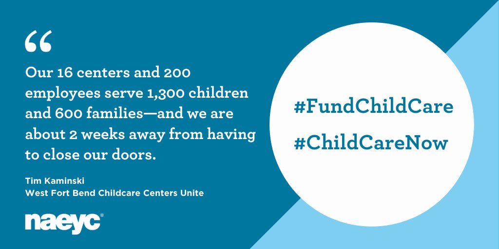 CCRRockland's tweet photo. #Childcare plays an important role during public health &amp; economic emergencies. Congress must support the child care system in their #COVID19 stimulus. #FundChildCare #ChildCareNow https://t.co/8SAbBCOx7I