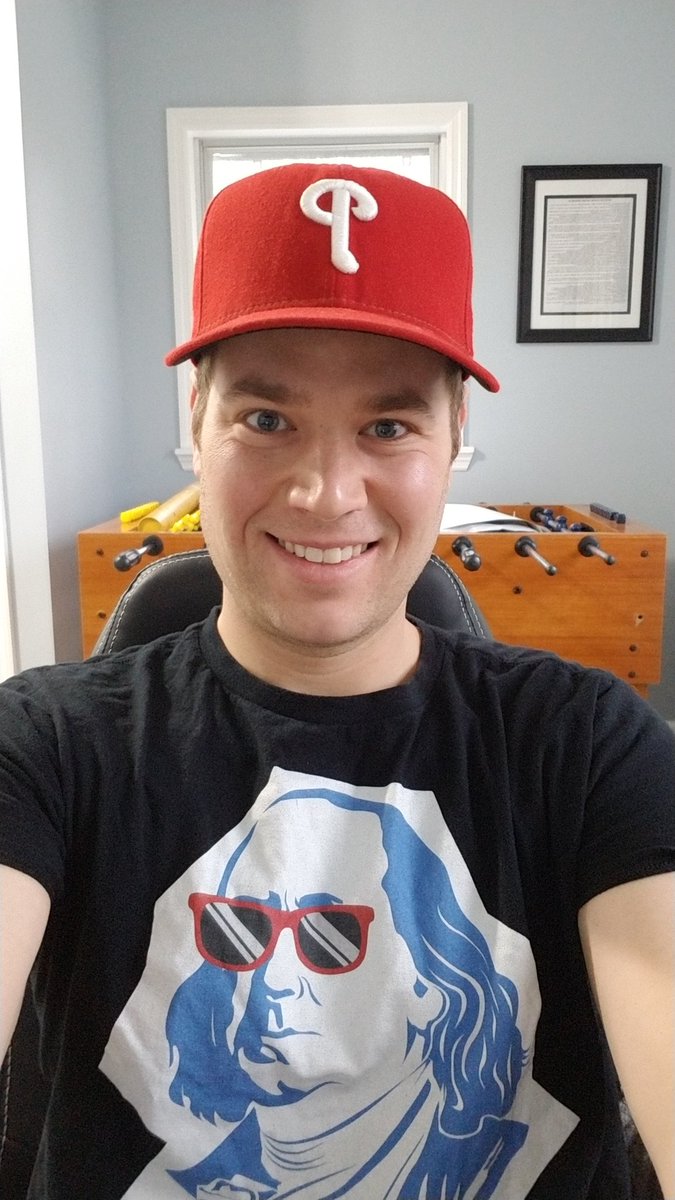 Mark_Mernone's tweet photo. Monday: favorite hat day! Go Phils @HTSD_HEP @WeAreHTSD #HTSDhasSpirit #Ineedsportsback https://t.co/mVOrDmWUSF