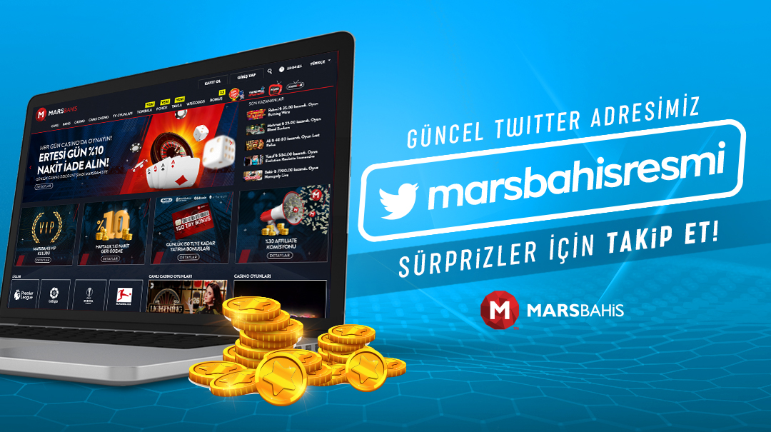 📢Diğer hesabımızdaki teknik problemden ötürü geçici olarak sizlere yeni hesabımızdan hizmet vermeye devam edeceğiz. Sürprizler için takipte kalın!

#Marsbahis
