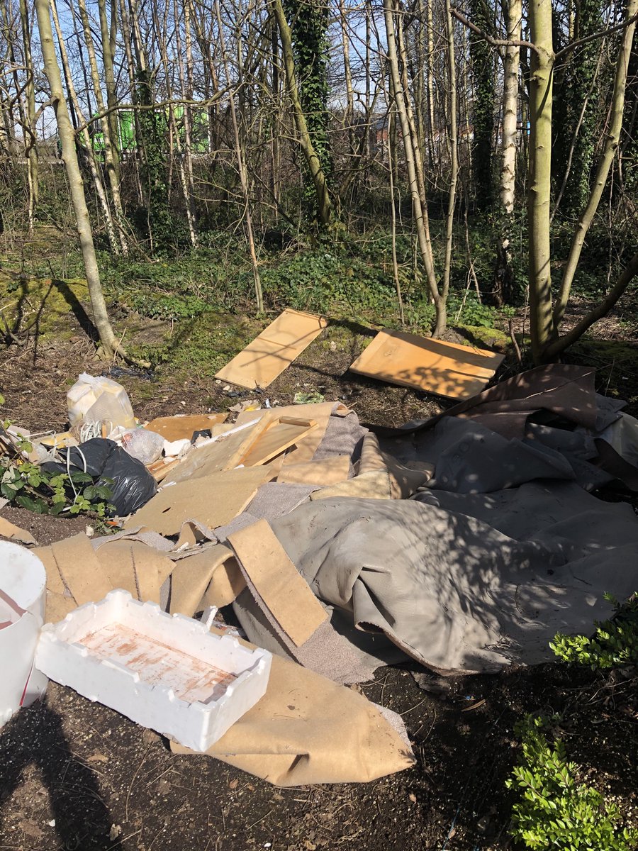 doone128's tweet photo. @WalsallCouncil @CleanGreenTweet Unfortunately, some scum bags are taking advantage of the current situation to dump their rubbish on Wallows Lane, Walsall. The CCTV at the top of the road should have caught these idiots. https://t.co/MeLD9nzAS6
