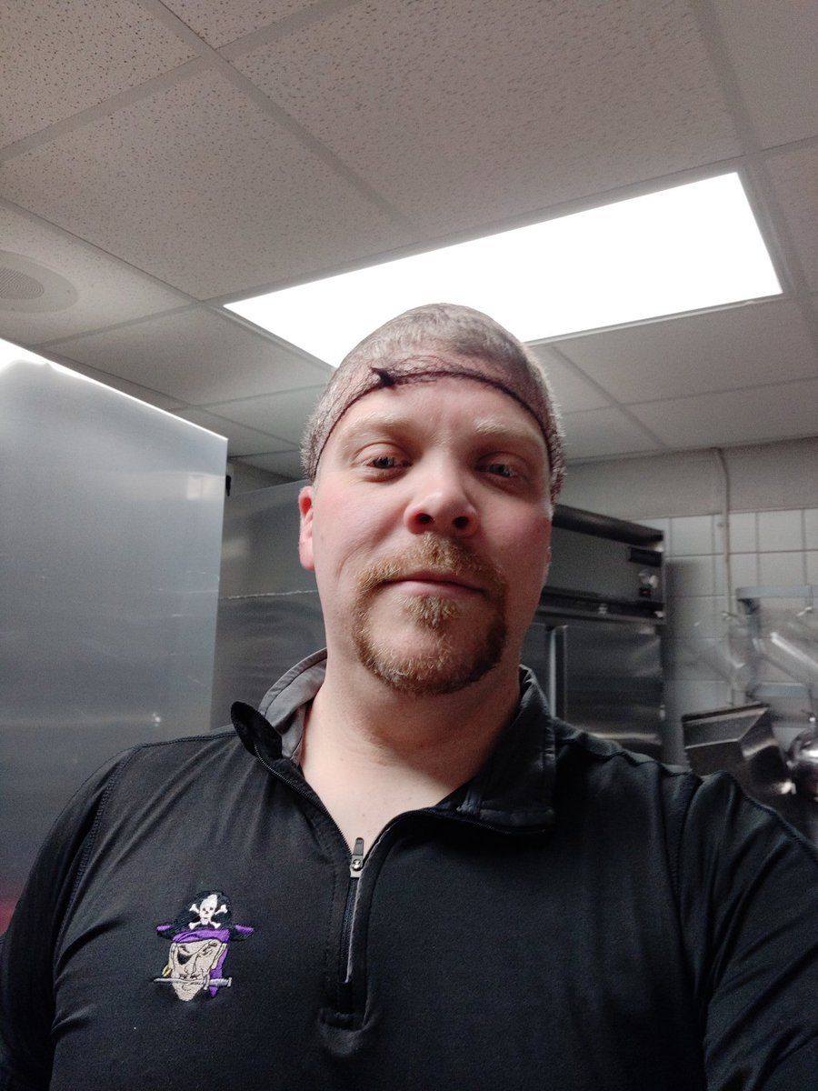 Pirate Nation, your lunch crew is hard at work this morning! #PurpleOnPurpose