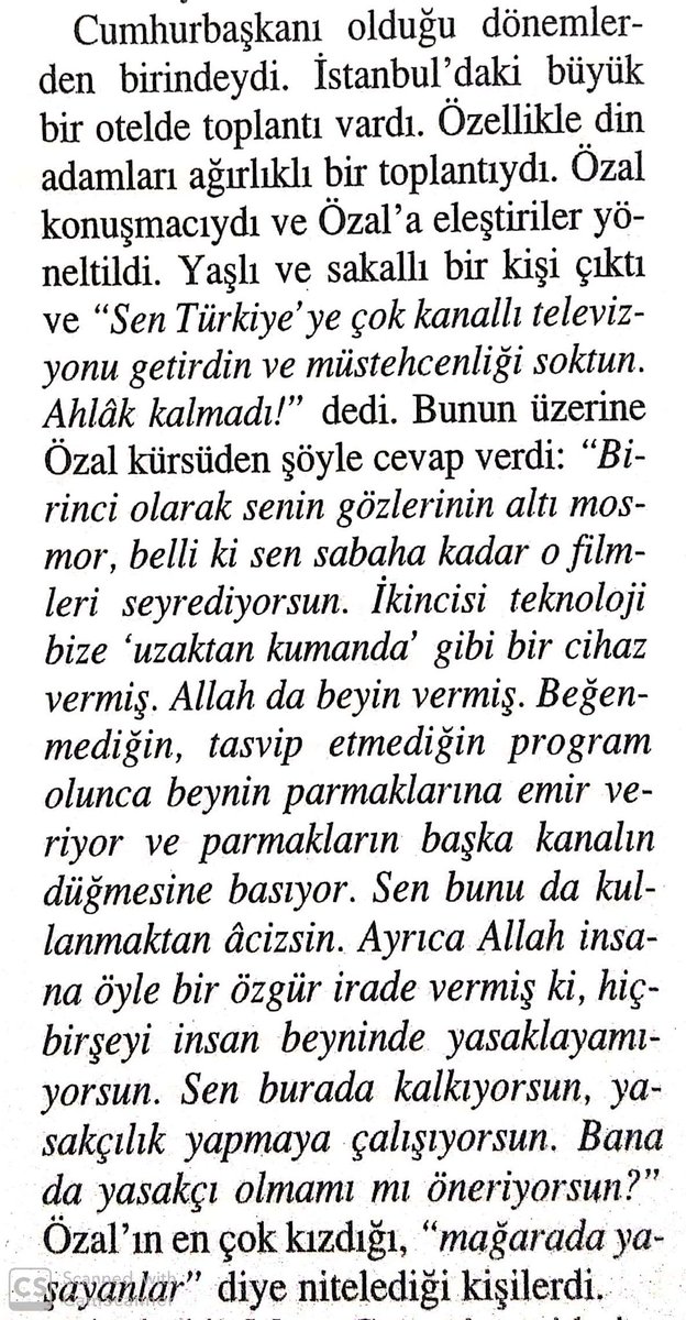 MelihHaban's tweet photo. Özal'dan düşündüren ve ders veren hatıralar. https://t.co/NZMQQuDzDB