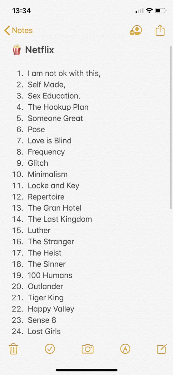 CarlyRowena's tweet photo. Thanks to all of you for your @NetflixUK recommendations! Popped them all in this list for you all to save! https://t.co/y0UhcysTPZ