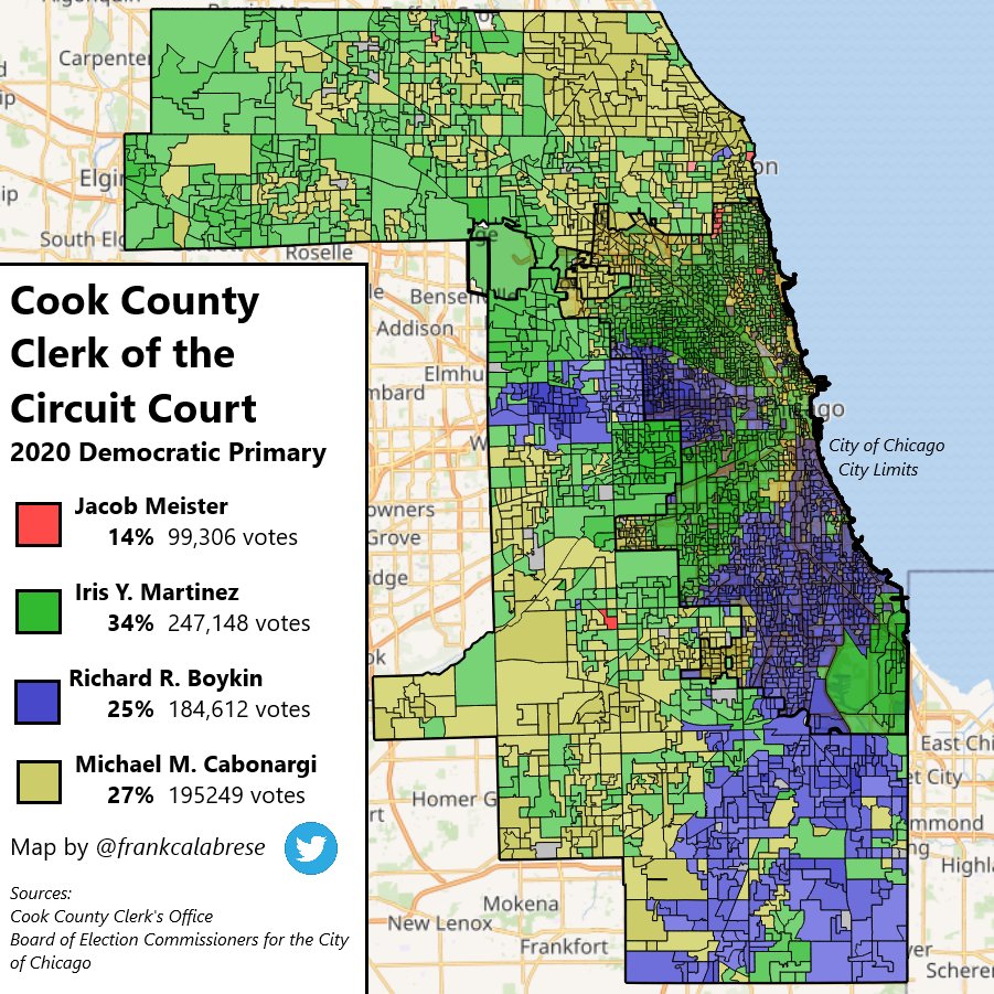 Frank Calabrese On Twitter Here Is A Map Where The Precincts