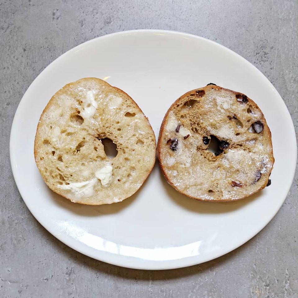New hours starting today:  7AM-3PM Mon thru Sat; 8AM-3PM Sun.  Also new: honey wheat bagels and cinnamon raisin bagels, both with Lindley Mills organic whole wheat flour.  Today's your day, we won't have them again for a whole week!  mkt.com/monuts