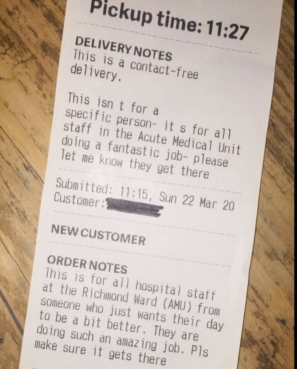 Brickwood Cafes (@brickwoodldn) on Twitter photo To the mystery person who placed this order with us @brickwoodldn this morning to feed those on the front line - You warm out heart โค๏ธYour delivery left our hands safe and sound .. ๐ #payitforward #NHS #stayhome <a href="/AussiesInLondon/">Aussies in London</a> <a href="/KiwisInLondon/">Kiwis in London</a> To the mystery person who placed this order with us @brickwoodldn this morning to feed those on the front line - You warm out heart โค๏ธYour delivery left our hands safe and sound .. ๐ #payitforward #NHS #stayhome <a href="/AussiesInLondon/">Aussies in London</a> <a href="/KiwisInLondon/">Kiwis in London</a>