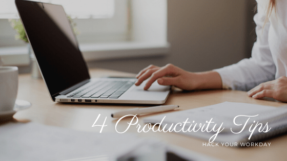 4 Productivity Tips to Hack Your Workday nancygaines.com/4-productivity…