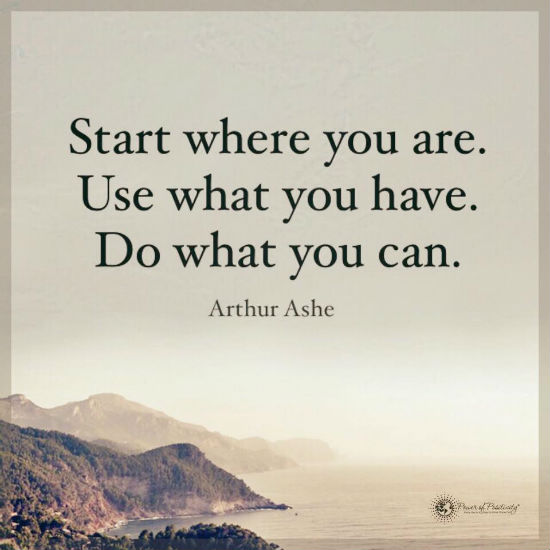 There are many changes in our world right now, so for this #motivationsmonday, focus on what you can control. Start small by making a list and find what you want to work on.