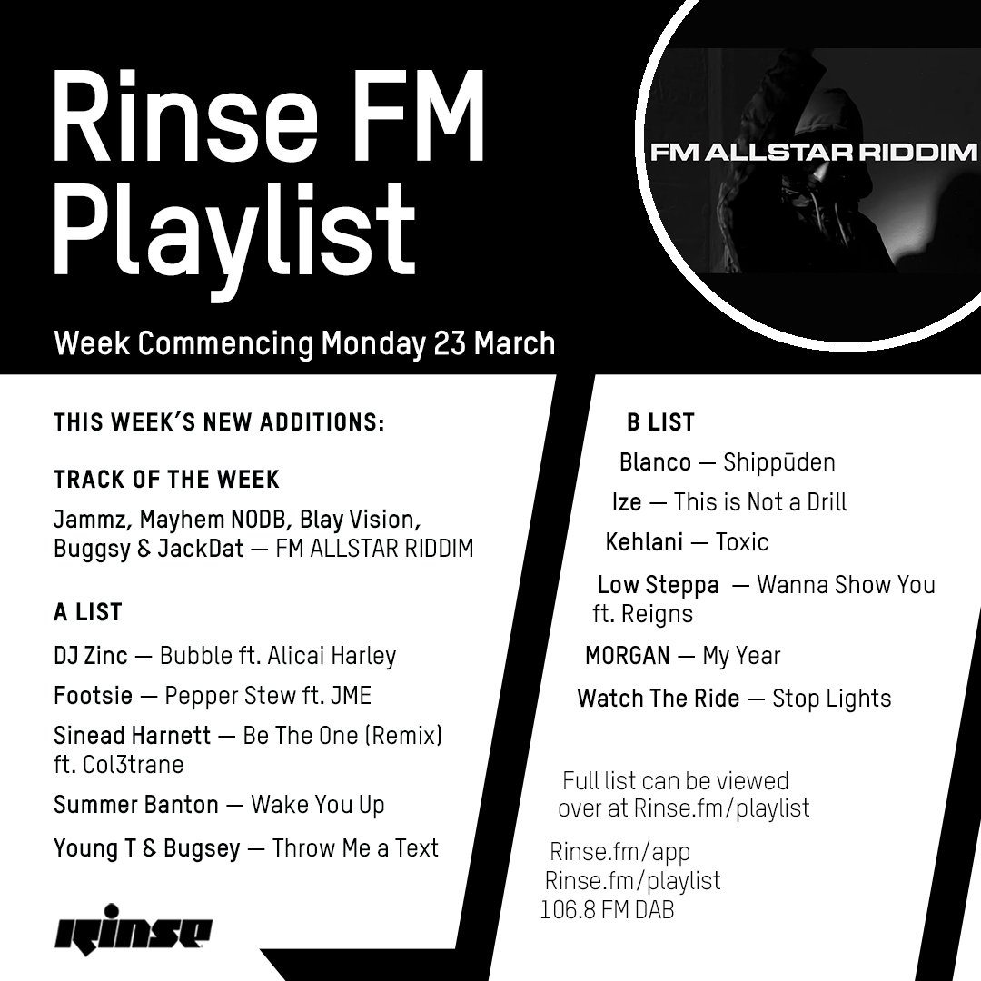 GREENSLADE (@greenshizzle) on Twitter photo Big UPS! <a href="/RinseFM/">Rinse FM</a> for Playlisting new <a href="/watchtheride_/">Watch The Ride</a> <a href="/GutterFunk/">GutterFunk</a> feat <a href="/prima_uk/">Prima</a> and Emz rinse.fm/playlist/ #STOPLIGHTS 📻📡🎼 Big UPS! <a href="/RinseFM/">Rinse FM</a> for Playlisting new <a href="/watchtheride_/">Watch The Ride</a> <a href="/GutterFunk/">GutterFunk</a> feat <a href="/prima_uk/">Prima</a> and Emz rinse.fm/playlist/ #STOPLIGHTS 📻📡🎼