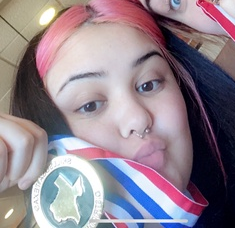 State competitions were canceled but we already know our students are the best in Texas! This week we recognise Karis who won 1st place in 3D nail Art at District!