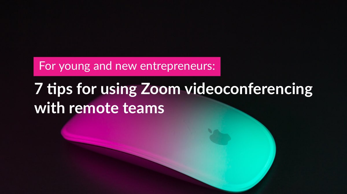 RKWDC's tweet image. Because I feel as though this has suddenly become quite important to many of us — for young and new entrepreneurs: A list of helpful tips to improve your next @zoom_us videoconference with a remote team: bit.ly/rkwdc20200323b #startups