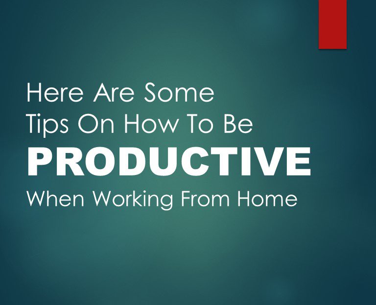 AllenMorrisCo's tweet photo. To all of our tenants and friends working remotely, we recognize what a huge adjustment this is to many of us. Below you will find some very helpful tips on how to be productive working from home. https://t.co/itlU59bTQr