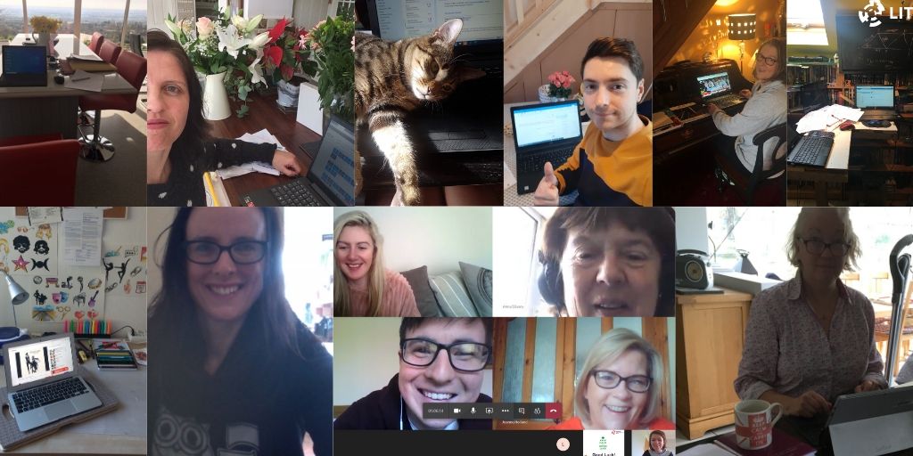 TUS_Midwest's tweet photo. Week two #workingfromhome ... We got this! 👏🏼

#midwesttogether #stayhomesavelives #Covid_19 #weareallinthistogether #flattenthecurve https://t.co/BJ2EvAhJ8h