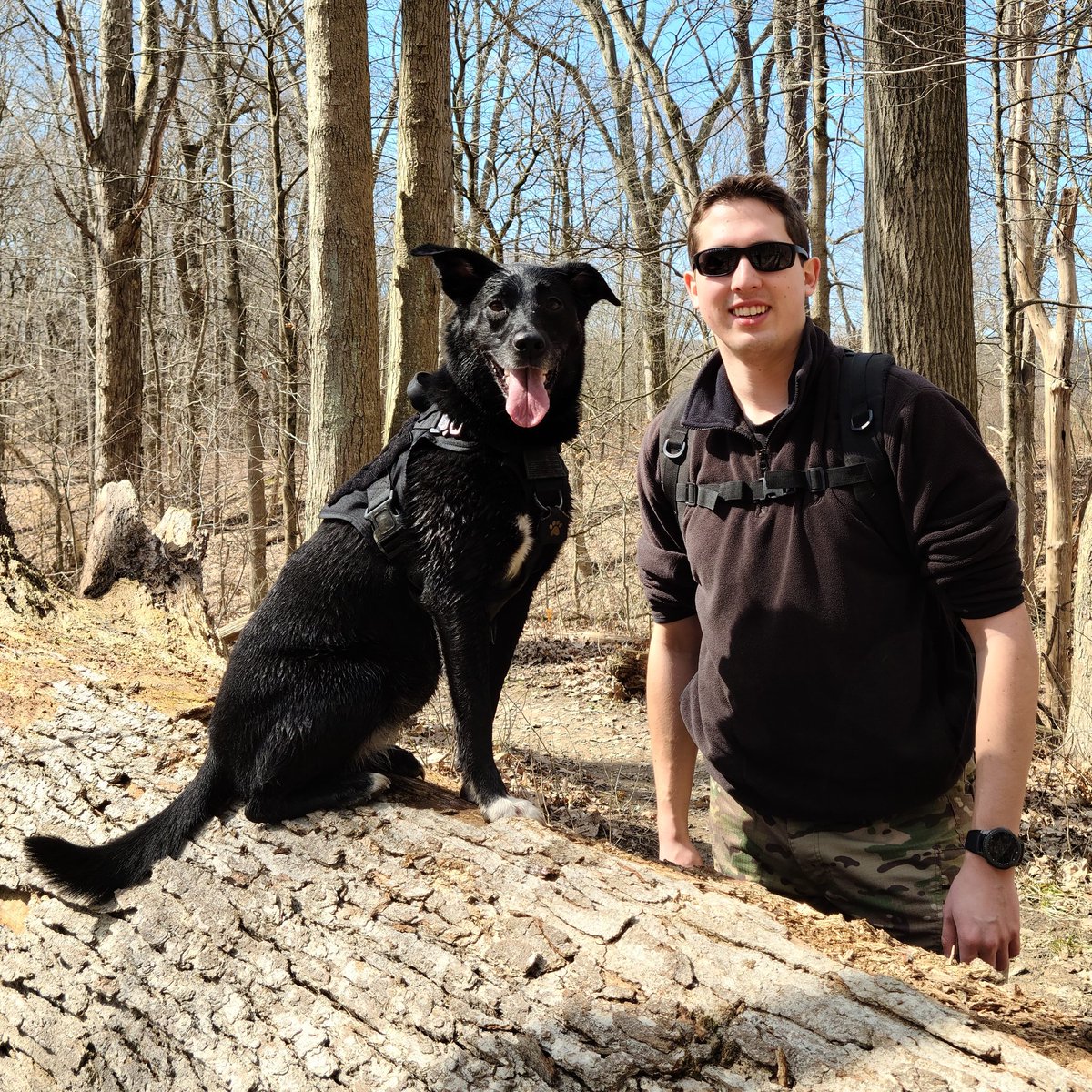 ATCGuardian's tweet photo. Happy National Puppy Day from me and Abby!

#NationalPuppyDay #dogs #DogsofTwittter https://t.co/t9O2nYwt4p