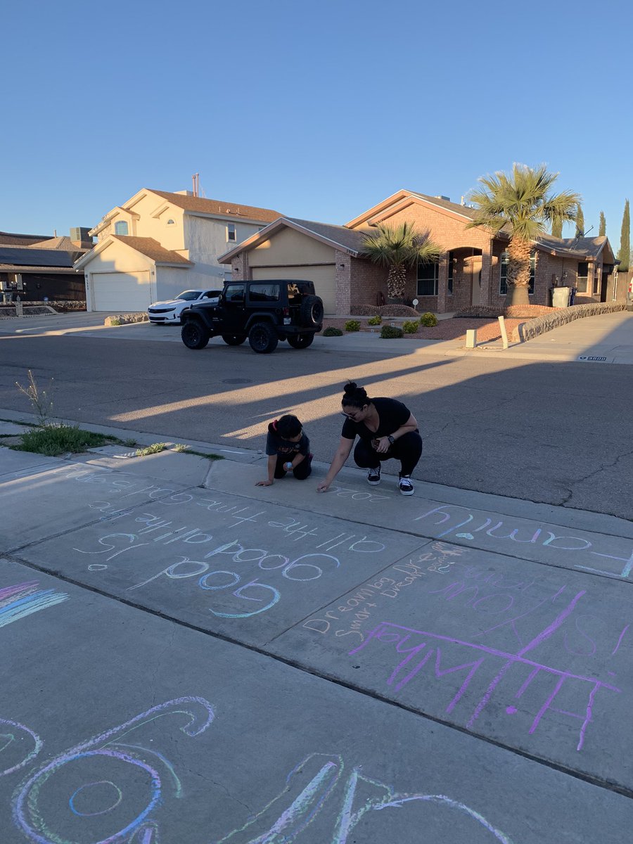 This weekend the Vargas family was artistic