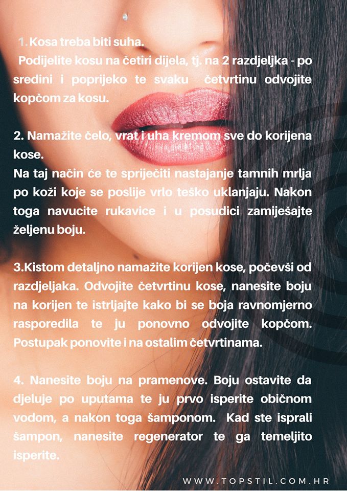 Iako svaka kosa dobije najbolji tretman u salonima za šišanje, bojanje i njegu, trenutačna situacija nas dovodi do toga da sve obavimo kod kuće. Uz savjete koje smo vam pripremili nadamo se da će te si u toplini doma napravite pravi frizerski salon. topstil.com.hr :)