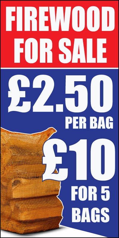 We now have firewood for sale, £2.50 per bag or £10 for 5 bags. Free delivery for those local to Heckmondwike.