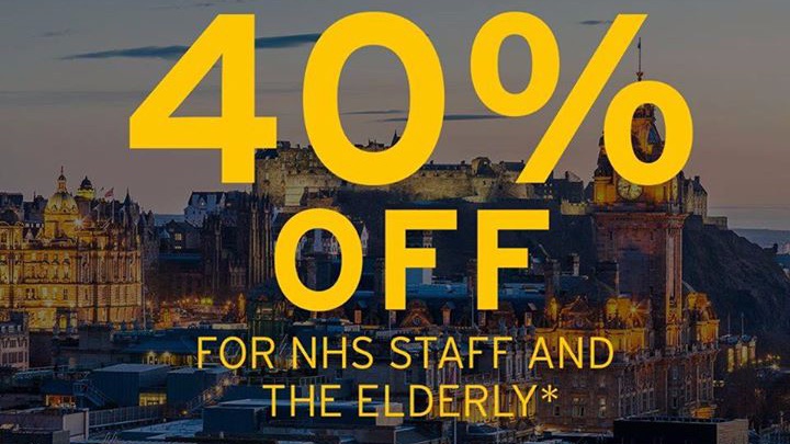 CityCabsEdin's tweet photo. WE'RE HERE TO HELP! 🌟
🏥→We're offering 40% off all taxi journeys for our customers in the local area who are over 65 and are most vulnerable, as well as all NHS staff with a valid ID!
Call 0131 228 1211 to find out more!  
#Edinburgh #CityCabs https://t.co/MbI7jDE0lB