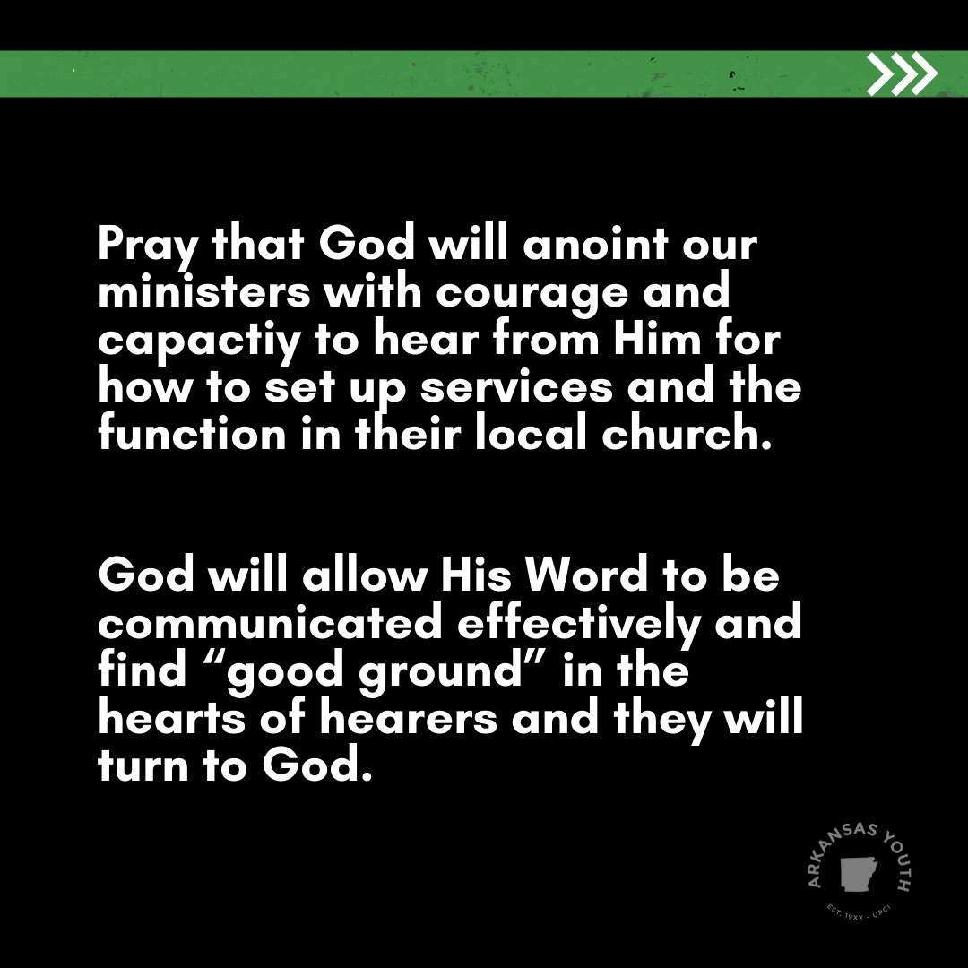 ArkansasYouth's tweet photo. 🙏As we pray and fast today, we encourage you to use these prayer points. Let's believe TOGETHER for the Lord to heal our land and send revival! 🙌 #feARless #ARYOUTH https://t.co/62qNgDHaCK