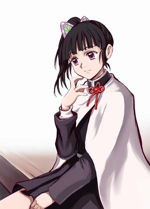 ピラさんがTwitterに投稿した栗花落カナヲ(鬼滅の刃)のイラスト。