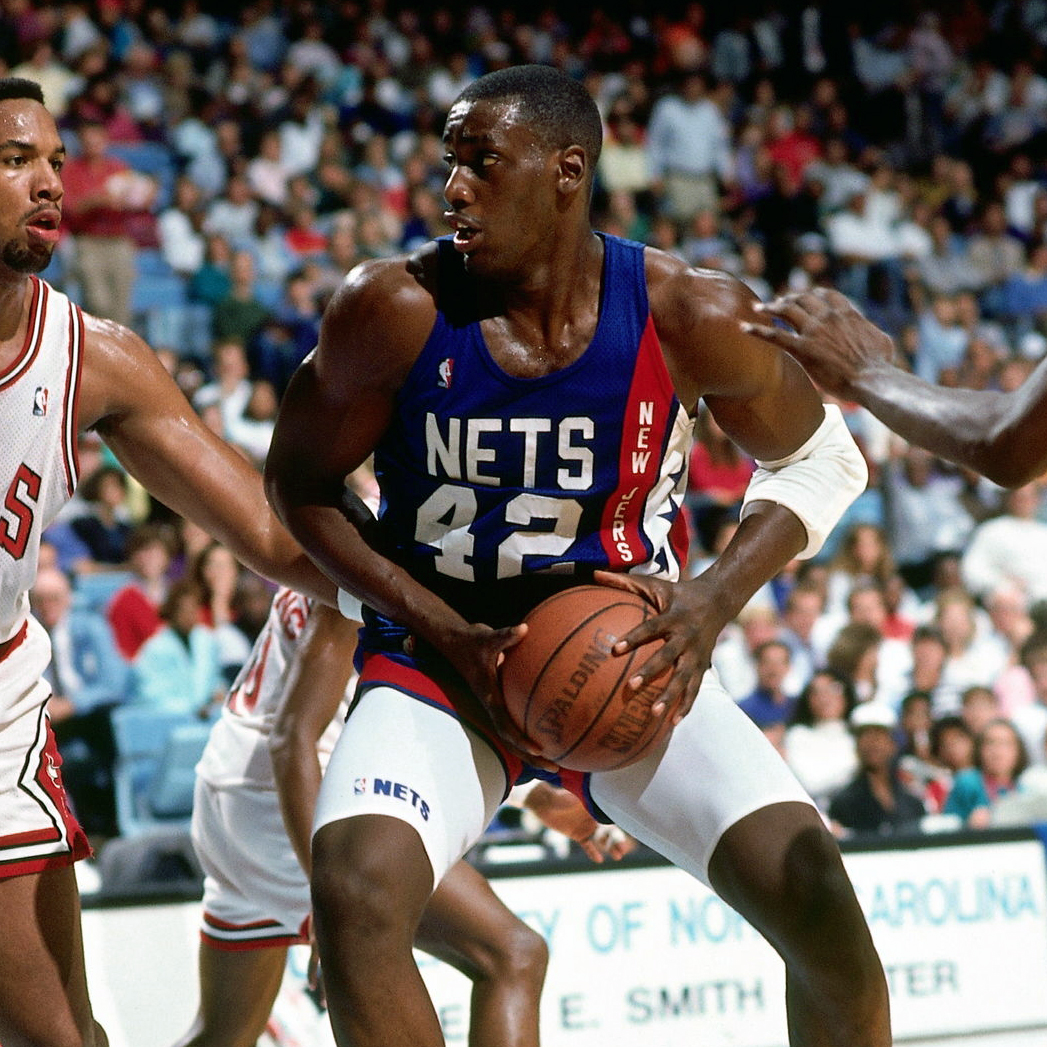 Anthony Mason began his NBA career with the New Jersey Nets, playing 21 games in 1990.